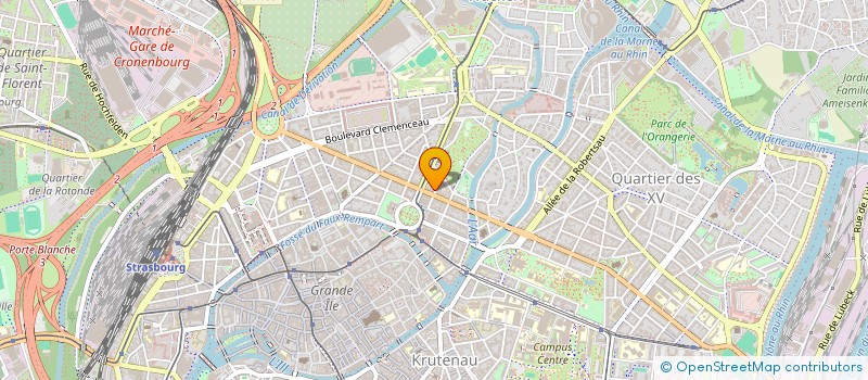 localisation de l'entreprise MONSIEUR REMI DESMARTIN à STRASBOURG