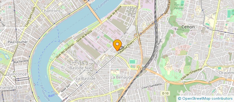 localisation de l'entreprise MONSIEUR REMI DESPONS  BORDEAUX