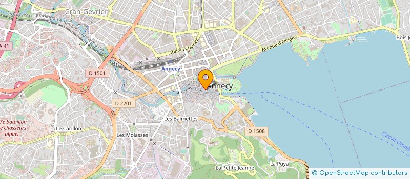 localisation de l'entreprise MONSIEUR REMI DESPRES à ANNECY