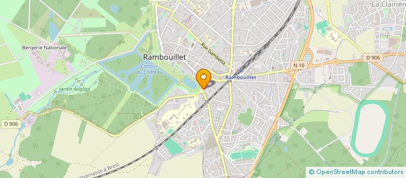 localisation de l'entreprise MONSIEUR REMI DEVAUX  RAMBOUILLET