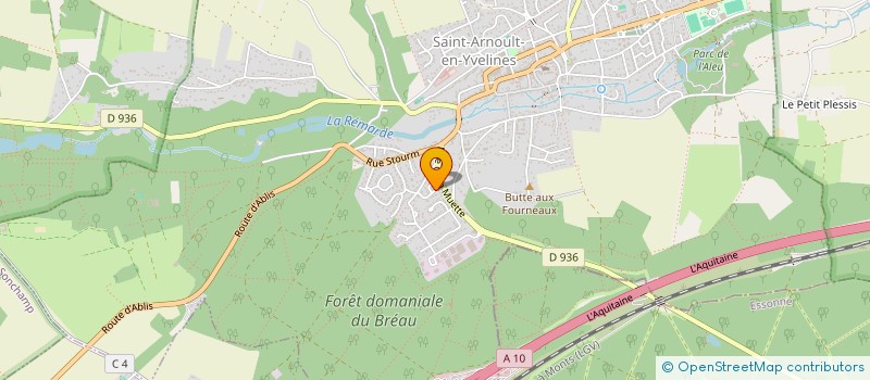 localisation de l'entreprise MONSIEUR REMI DEVAUX  SAINT-ARNOULT-EN-YVELINES