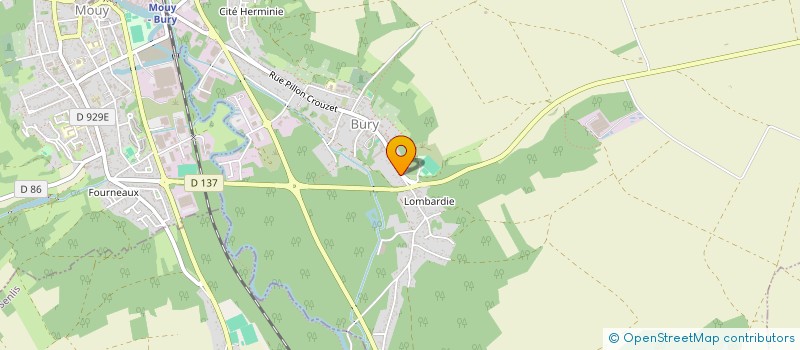 localisation de l'entreprise MONSIEUR REMI DHELLIN  ANGY