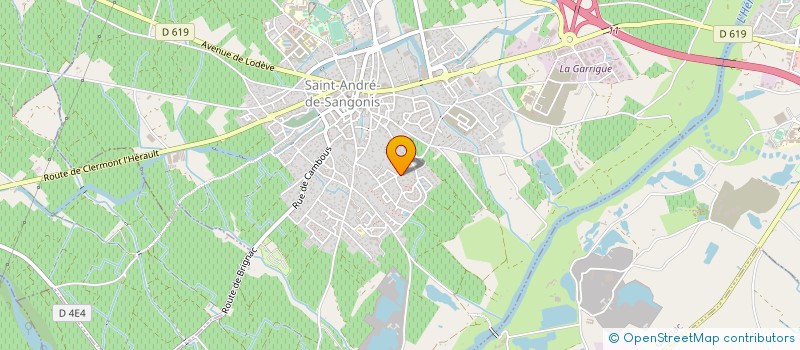 localisation de l'entreprise MONSIEUR REMI DHIVERS  SAINT-ANDRE-DE-SANGONIS