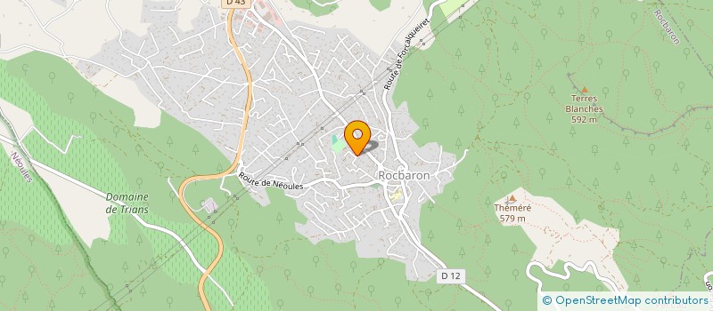 localisation de l'entreprise MONSIEUR REMI DIAS  ROCBARON