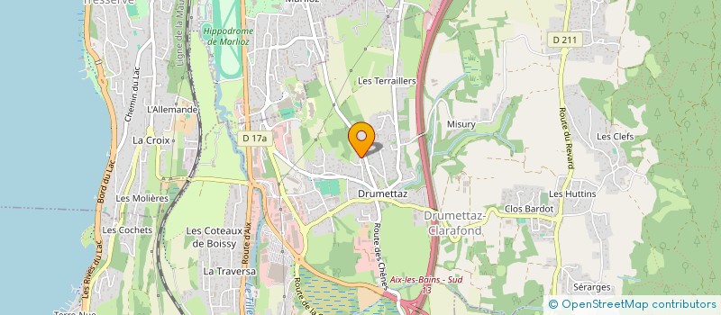 localisation de l'entreprise MONSIEUR REMI DIDIER  DRUMETTAZ-CLARAFOND