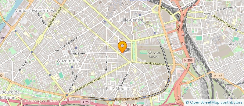 localisation de l'entreprise MONSIEUR REMI DIF à LILLE