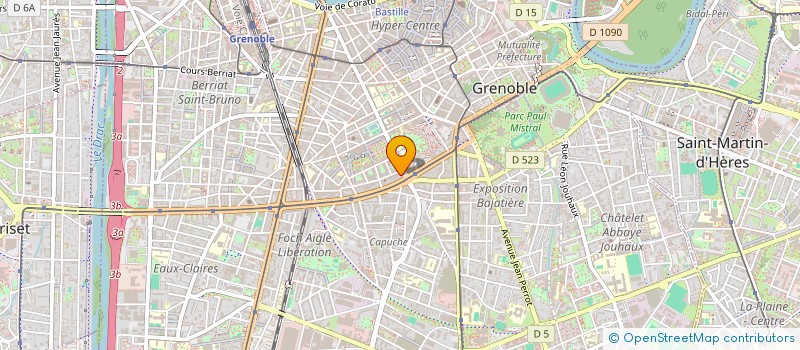 localisation de l'entreprise MONSIEUR REMI DOLLET à GRENOBLE