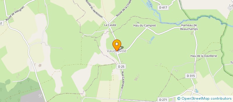 localisation de l'entreprise MONSIEUR REMI DORAPHE  VAUDREVILLE