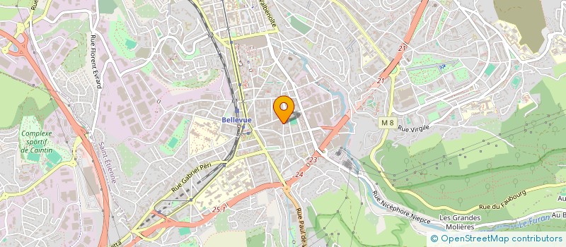 localisation de l'entreprise MONSIEUR REMI DORMOIS  SAINT-ETIENNE