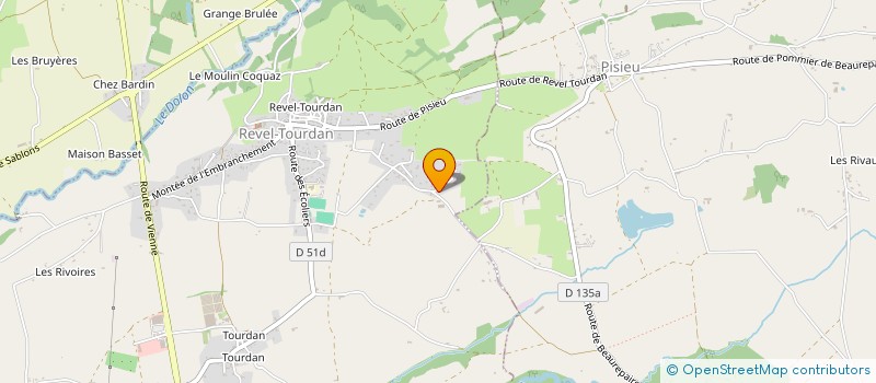 localisation de l'entreprise MONSIEUR REMI DOUILLET  REVEL-TOURDAN