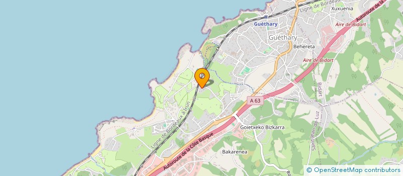 localisation de l'entreprise MONSIEUR REMI DOUMEIZEL à SAINT-JEAN-DE-LUZ