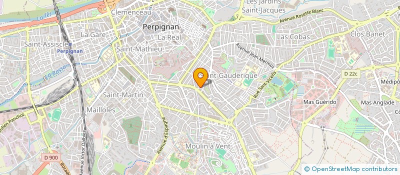 localisation de l'entreprise MONSIEUR REMI DRUART  PERPIGNAN