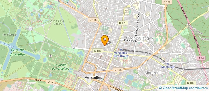 localisation de l'entreprise MONSIEUR REMI DU CHALARD DE TAVEAU à VERSAILLES