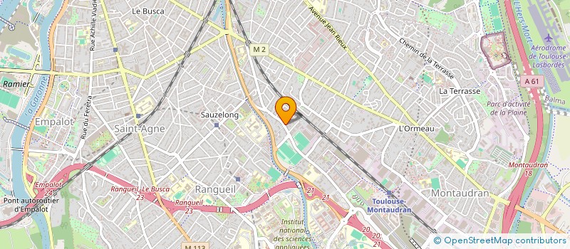 localisation de l'entreprise MONSIEUR REMI DUBOZ à TOULOUSE