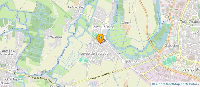 localisation de l'entreprise MONSIEUR REMI DUDRAGNE  NIORT