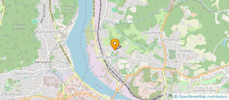 localisation de l'entreprise MONSIEUR REMI DUFAU à BAYONNE