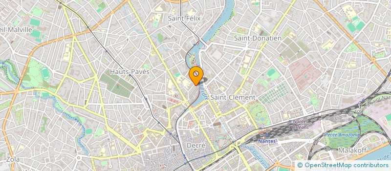 localisation de l'entreprise MONSIEUR REMI DUFEU  NANTES
