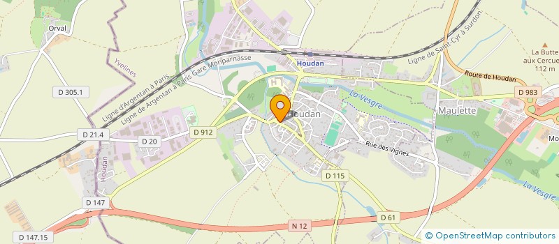 localisation de l'entreprise MONSIEUR REMI DUGAL  BAZAINVILLE