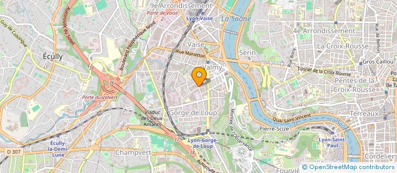 localisation de l'entreprise MONSIEUR REMI DUGAT  LYON