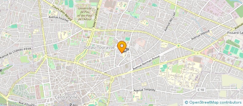 localisation de l'entreprise MONSIEUR REMI DUJAT à PAU