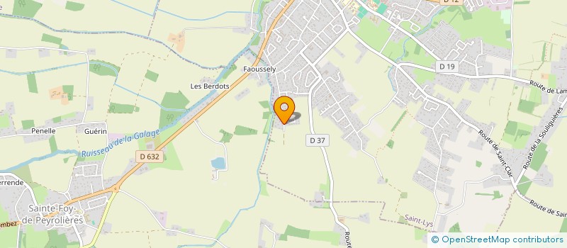 localisation de l'entreprise MONSIEUR REMI DUMAS  SAINT-LYS