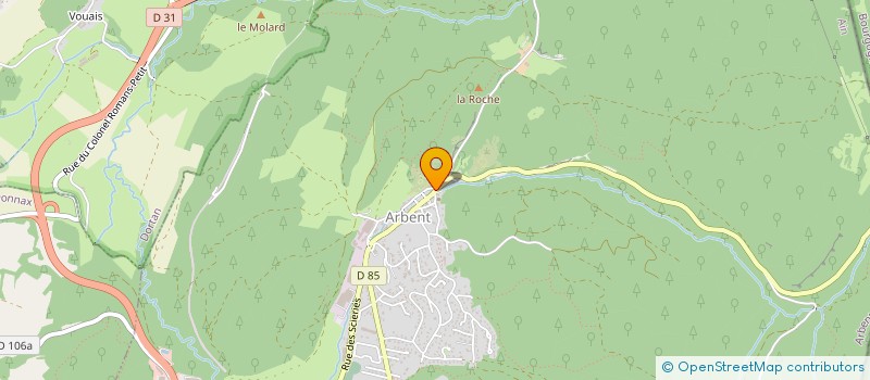 localisation de l'entreprise MONSIEUR REMI DUMONT  ARBENT