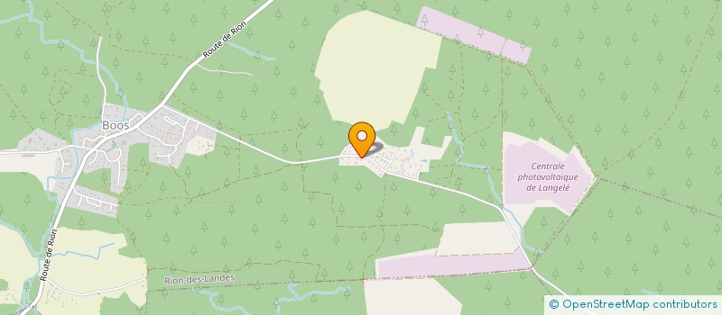 localisation de l'entreprise MONSIEUR REMI DUPAU  RION-DES-LANDES