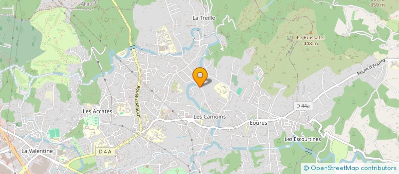 localisation de l'entreprise MONSIEUR REMI DURAND  MARSEILLE