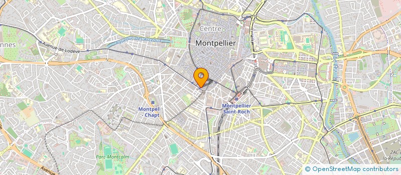 localisation de l'entreprise MONSIEUR REMI DURRIEU  MONTPELLIER