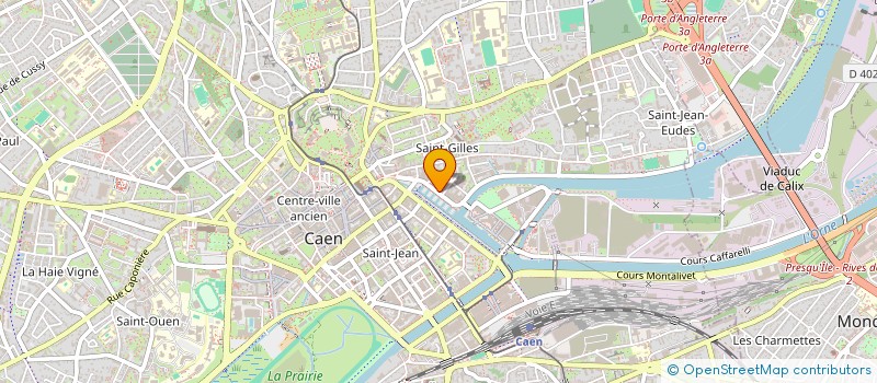 localisation de l'entreprise MONSIEUR REMI DUTRON à CAEN