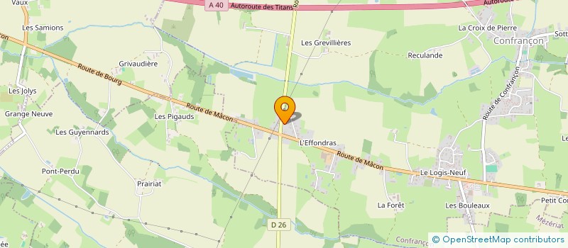 localisation de l'entreprise MONSIEUR REMI ECORCE  CONFRANCON