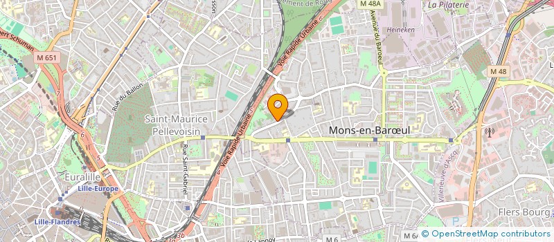 localisation de l'entreprise MONSIEUR REMI EDMOND  MONS-EN-BARUL