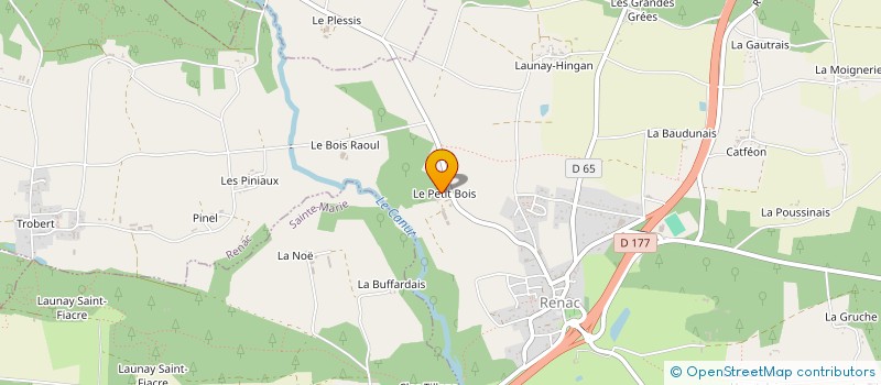 localisation de l'entreprise MONSIEUR REMI ESLAN  RENAC