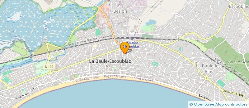 localisation de l'entreprise MONSIEUR REMI ESSEUL à LA BAULE-ESCOUBLAC