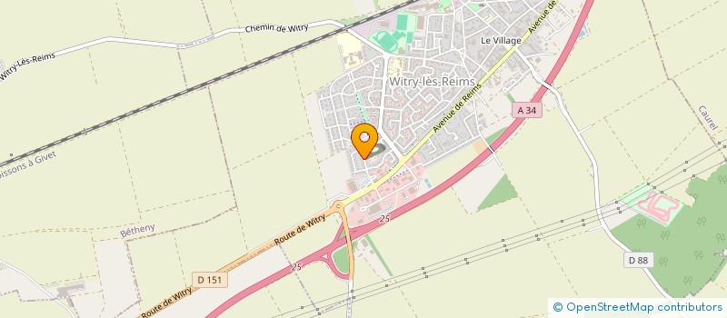 localisation de l'entreprise MONSIEUR REMI EYSSAUTIER  WITRY-LES-REIMS