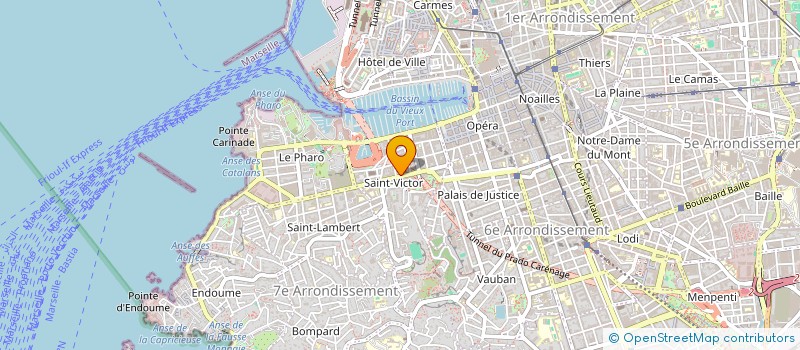localisation de l'entreprise MONSIEUR REMI FAURE à MARSEILLE