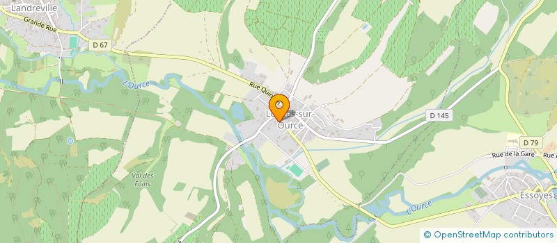 localisation de l'entreprise MONSIEUR REMI FAVIER  LOCHES-SUR-OURCE