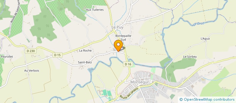 localisation de l'entreprise MONSIEUR REMI FELLET  LE PUY