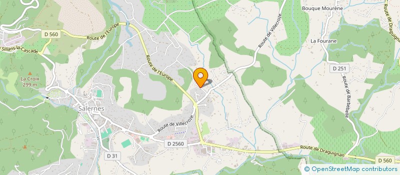 localisation de l'entreprise MONSIEUR REMI FERCOT  SALERNES