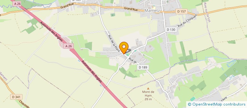 localisation de l'entreprise MONSIEUR REMI FEREZ  MAMETZ