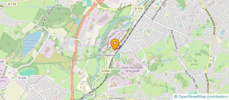 localisation de l'entreprise MONSIEUR REMI FERNANDES  MONTCEAU-LES-MINES