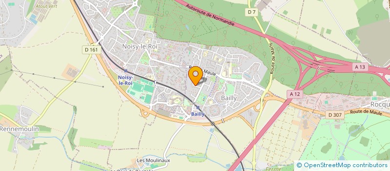 localisation de l'entreprise MONSIEUR REMI FERNANDEZ  BAILLY