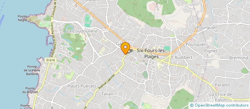 localisation de l'entreprise MONSIEUR REMI FILIPPINI  SIX-FOURS-LES-PLAGES