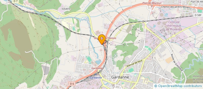 localisation de l'entreprise MONSIEUR REMI FLAMAND à GARDANNE