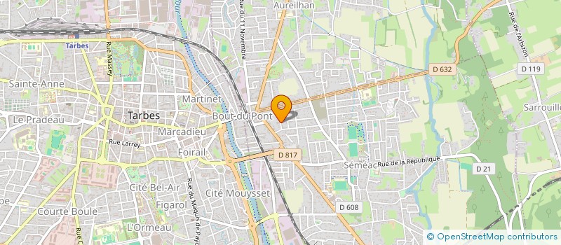 localisation de l'entreprise MONSIEUR REMI FONTA  SEMEAC