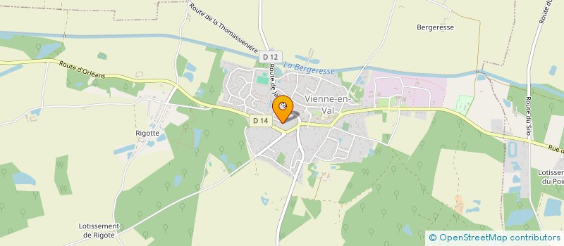 localisation de l'entreprise MONSIEUR REMI FONTAINE à VIENNE-EN-VAL