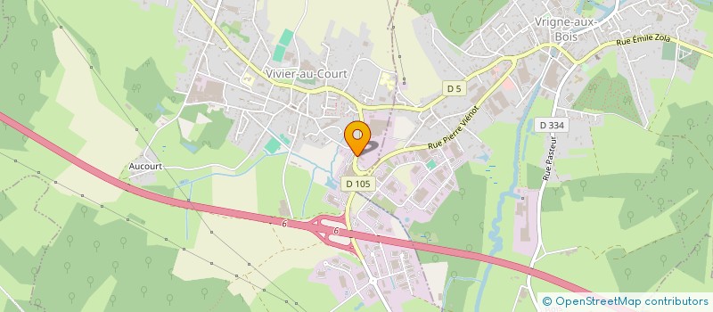 localisation de l'entreprise MONSIEUR REMI FORGET  VIVIER-AU-COURT