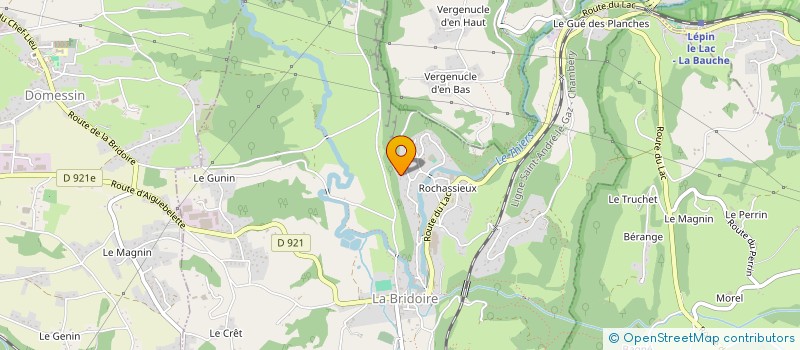 localisation de l'entreprise MONSIEUR REMI FRANCOIS  LA BRIDOIRE