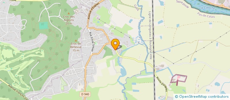 localisation de l'entreprise MONSIEUR REMI FRANCOIS BAUCHET  CUCQ