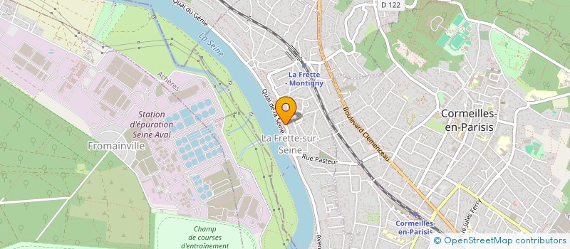 localisation de l'entreprise MONSIEUR REMI FRAYRES DE LOUTCHEK  LA FRETTE-SUR-SEINE